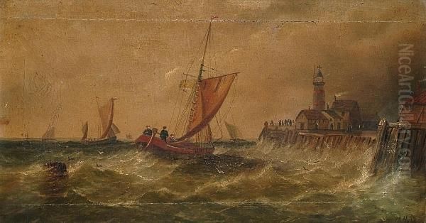 Off The Norfolk Coast; And A Companion by Harry Milson Hunt