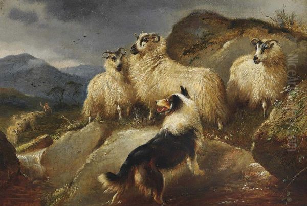 The Lost Sheep Oil Painting by Walter Hunt