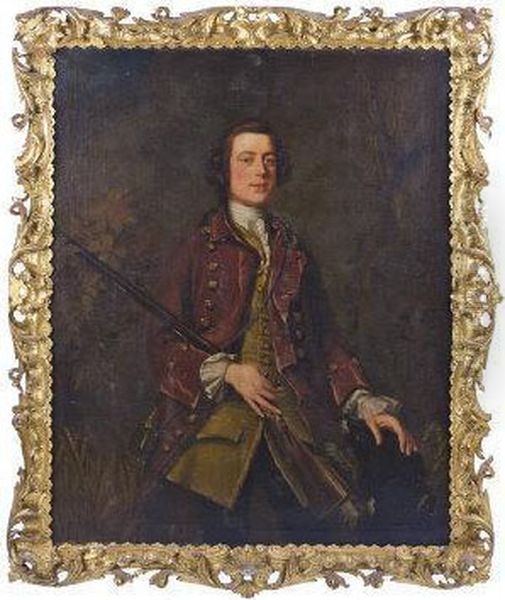 Portrait Of Henry King Oil Painting by Robert Hunter