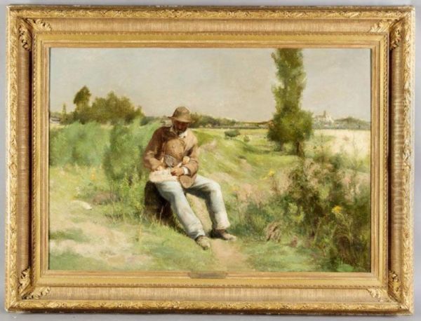 Le Vagabond Oil Painting by Georges Eugene Huot