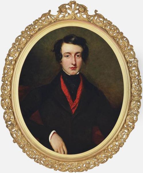 Portrait Of Edward Conroy Oil Painting by Frederick Yeates Hurlstone