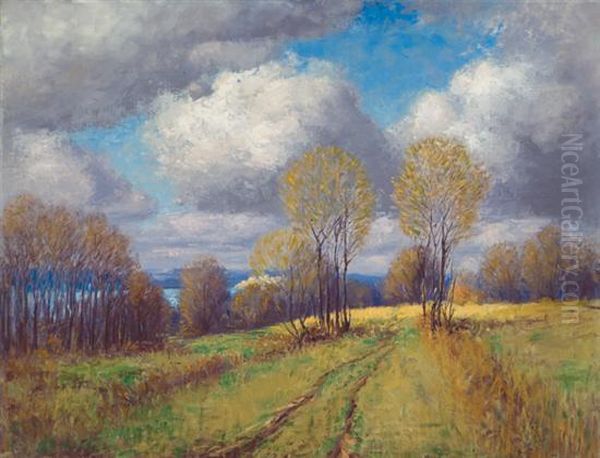 ''spring Along The Hudson'' Oil Painting by Will Hutchins