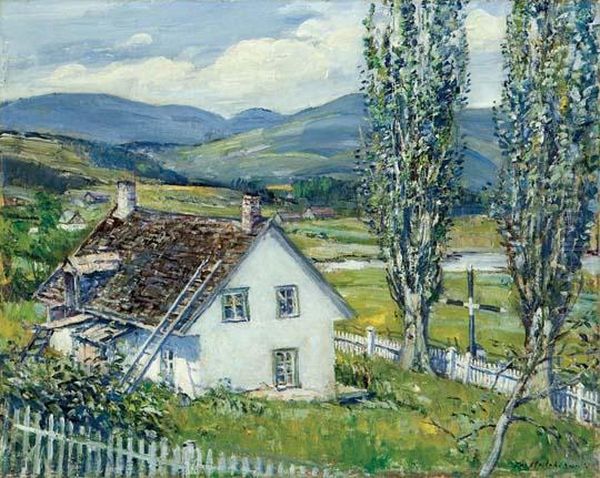 House At Murray Bay by Frederick William Hutchison