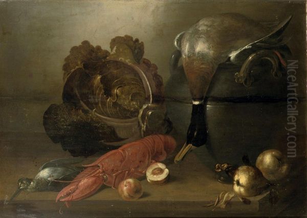 Still Life Oil Painting by Balthasar Huys