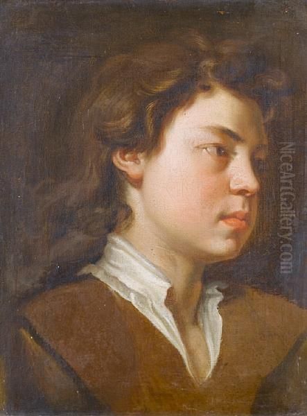 Study For The Head Of A Young Boy Oil Painting by Jacob Huysmans