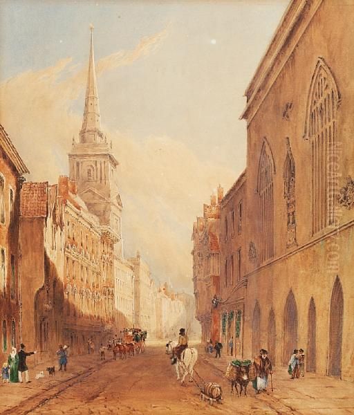 Bristol Oil Painting by Joseph Murray Ince