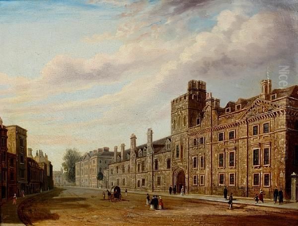 Balliol College, Oxford Oil Painting by Joseph Murray Ince