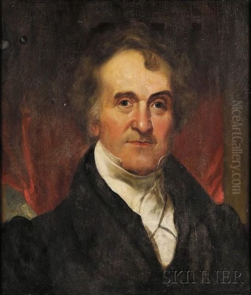 Portrait Of William Wirt, Ninth Attorney General Of The United States. Oil Painting by Henry Inman