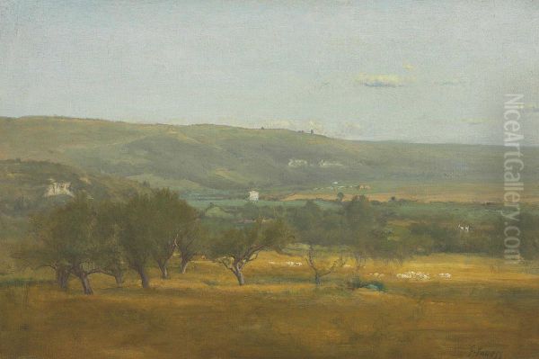 Italy Oil Painting by George Inness