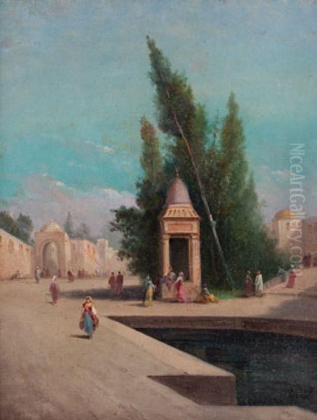 Place Orientale Oil Painting by Inoel