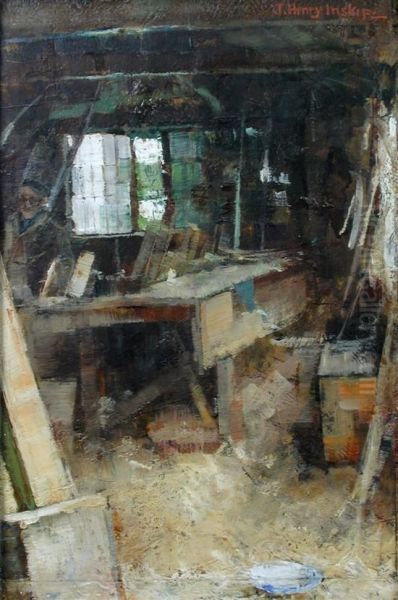 The Village Wheelwrights by John Henry Inskip