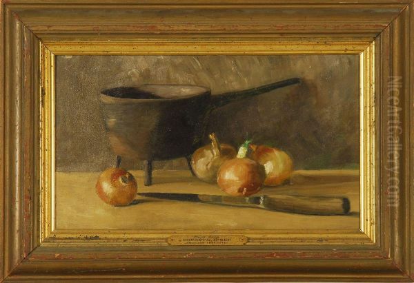 Onion Soup Oil Painting by Ernest Ludwig Ipsen