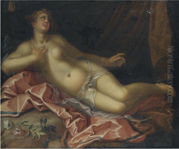 Venus Oil Painting by Pieter Fransz. Isaaksz.