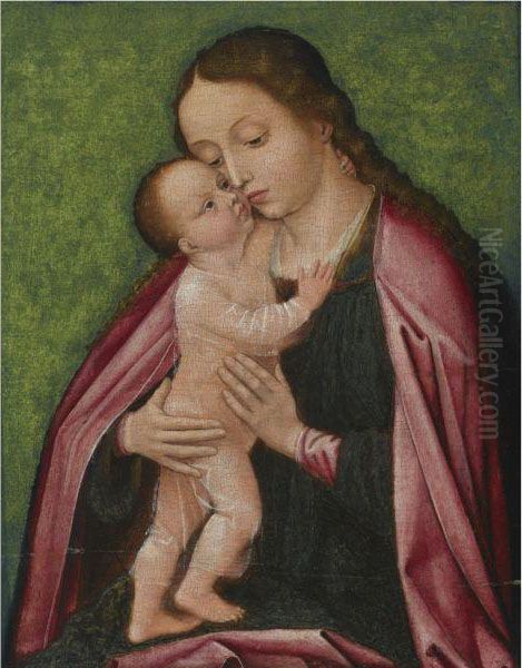 The Virgin And Child Oil Painting by Adriaen Isenbrandt (Ysenbrandt)