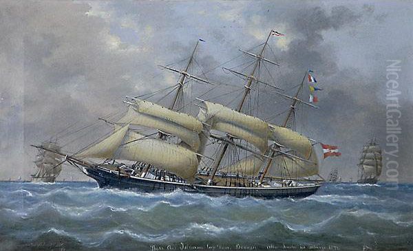 Nave Istriana Oil Painting by Basi Ivankovich