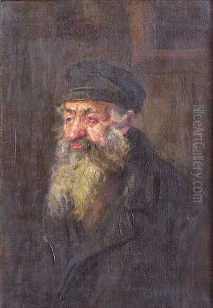 Homme Barbu Oil Painting by Nikolai Ivanovich Iurasov