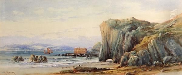 At The Golden Gate, San Francisco Oil Painting by John Joseph Ivey