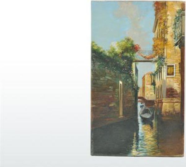 Sin Titulo (venecia). Oil Painting by Leandro Izaguirre