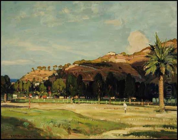 The Golf Course Oil Painting by Richard Jack