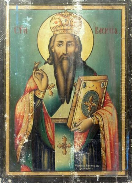 St.basil Oil Painting by Basil, Lt. Jackson Col.