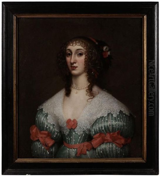 Henrietta Maria Oil Painting by Gilbert Jackson