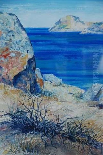 Encounter Bay Oil Painting by Helen Jackson