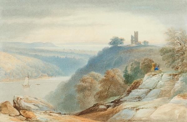 Cooks Folly From Dunsham Down Oil Painting by Samuel Jackson