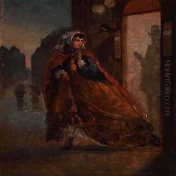 Bal De Nuit Oil Painting by David Jacobsen