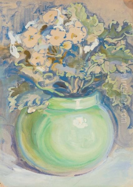 Primavera Oil Painting by Maria Vasil'Evna Jakuncikova