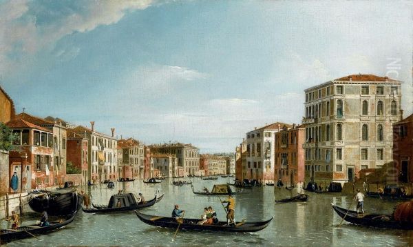 Venezia, Il Canal Grande Oil Painting by William James