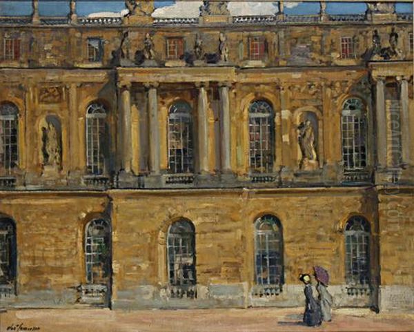 Palais De Versailles Oil Painting by Alexander Jamieson