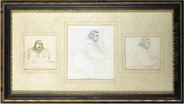 Studies Of The Tichborne Claimant Oil Painting by Jane Fortescue Seymour