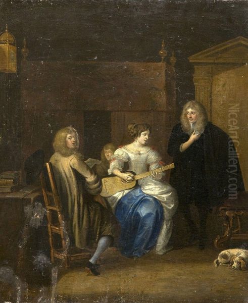 Le Concert Oil Painting by Hieronymus Janssens