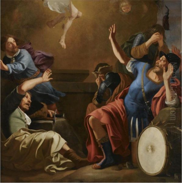 The Resurrection Oil Painting by Jan Janssens