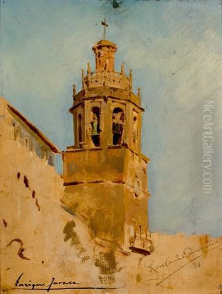 Iglesia De Ronda Oil Painting by Enrique Jaraba