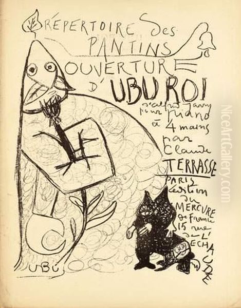 Repertoire Des Pantins Oil Painting by Alfred Jarry