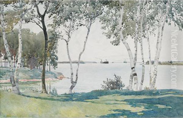 At Stanley Island, St. Lawrence by Charles William Jefferys