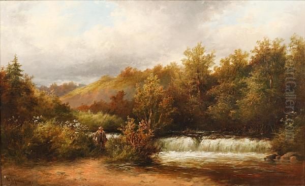 Lynn Weir, Bickleigh Vale, Devon Oil Painting by George Henry Jenkins