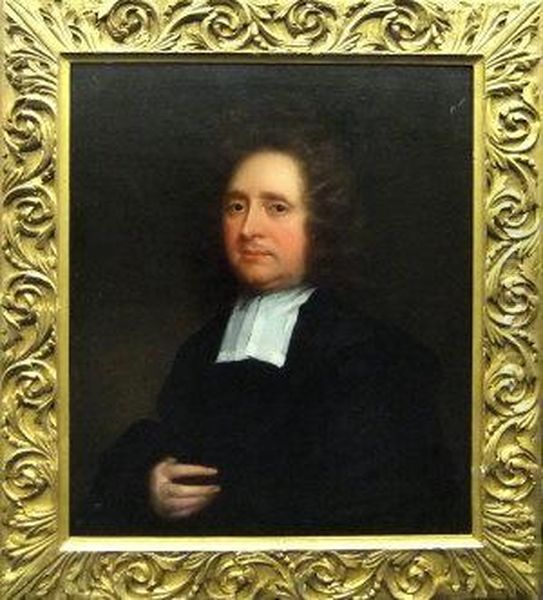 Portrait Of The Reverend Vincent Alsop Dd Oil Painting by Charles Jervas