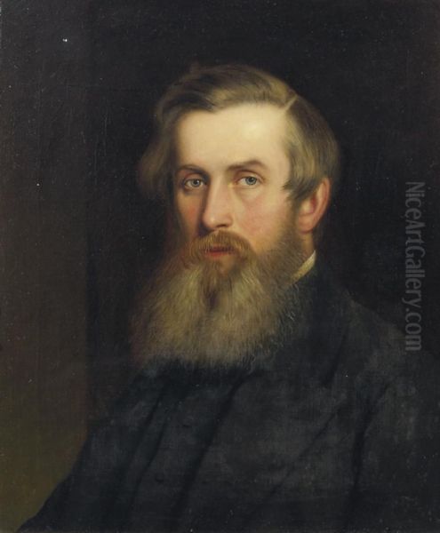 Portrait Of Francis Alexander Keith-falconer Oil Painting by John Edgar Williams