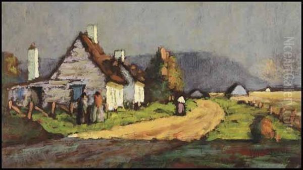 Beaupre, Pq Oil Painting by John Young Johnstone