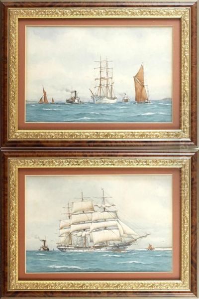 Marine Scenes Oil Painting by Pelham Jones