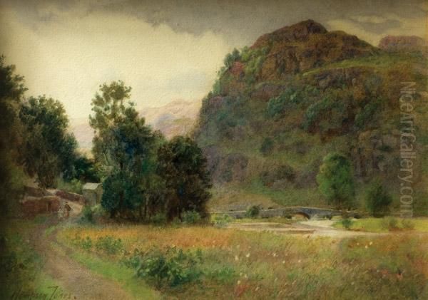 Paisaje Oil Painting by T. Hampson Jones