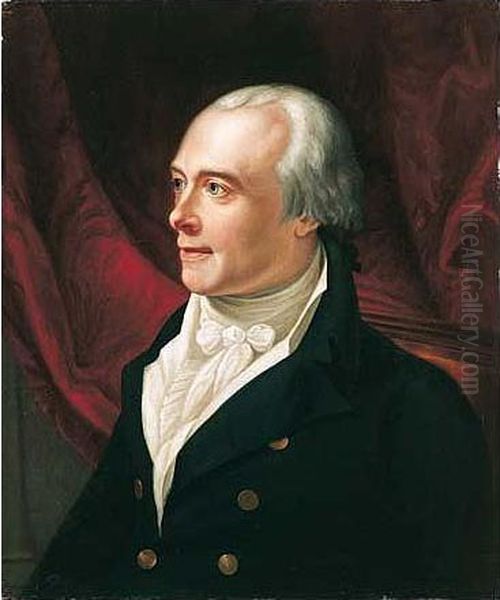 Portrait Of Spencer Perceval (1762-1812) Oil Painting by George Francis Joseph