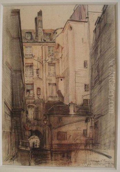 Passage Saint-pierre Oil Painting by Charles Jouas