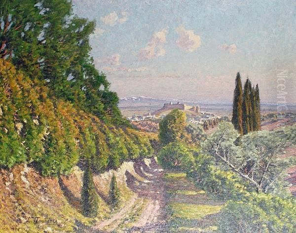 Paysage Oil Painting by Leon Joubert