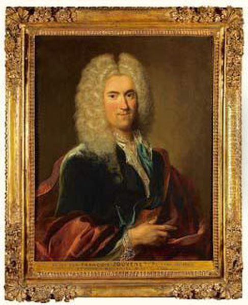 Portrait D'homme Oil Painting by Francois Le Jeune Jouvenet