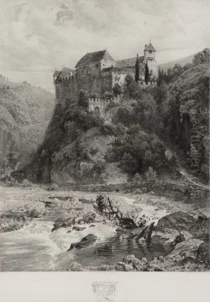 Castel Roncolo Oil Painting by Anton Kaiser