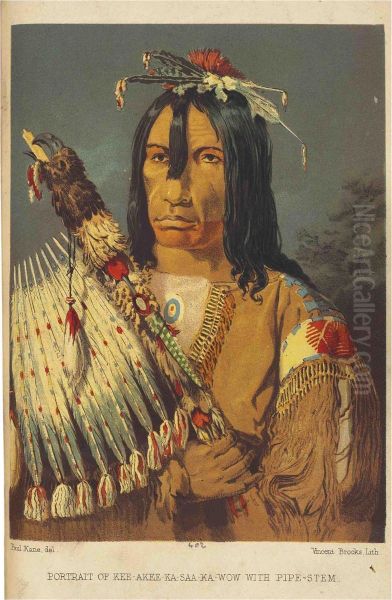 Wanderings Of An Artist Among The Indians Of North America Oil Painting by Paul Kane