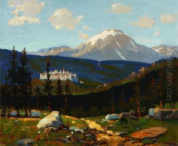 Continental Divide Oil Painting by Ferdinand Kaufmann